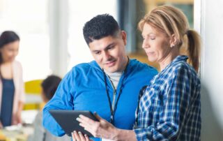 A technology purchasing advocate helps a non-profit director update their technology to better serve their community.